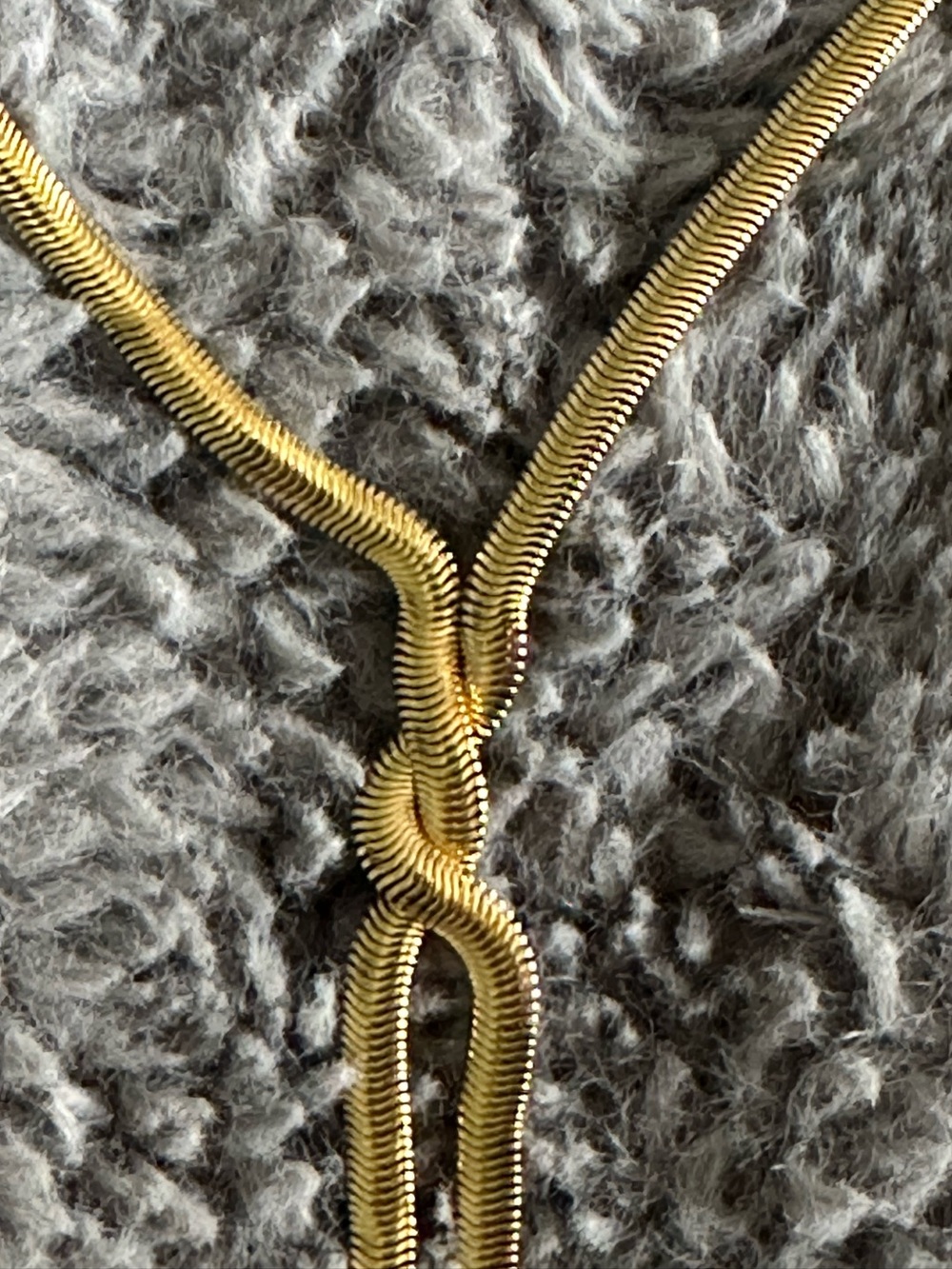 Gold Tone Necklace by Plunder - Women Jewelry - Picture 3 of 5